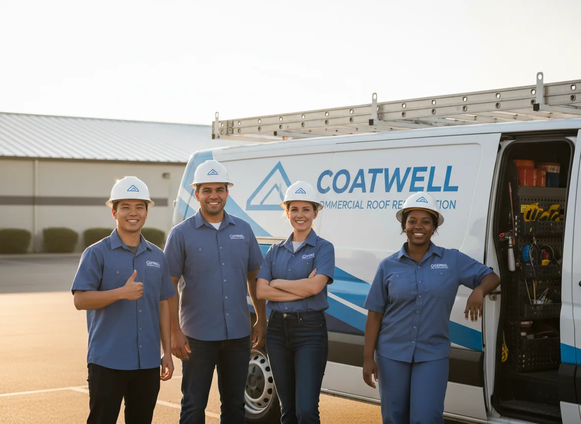 Commercial roof coating company in Shipman, VA